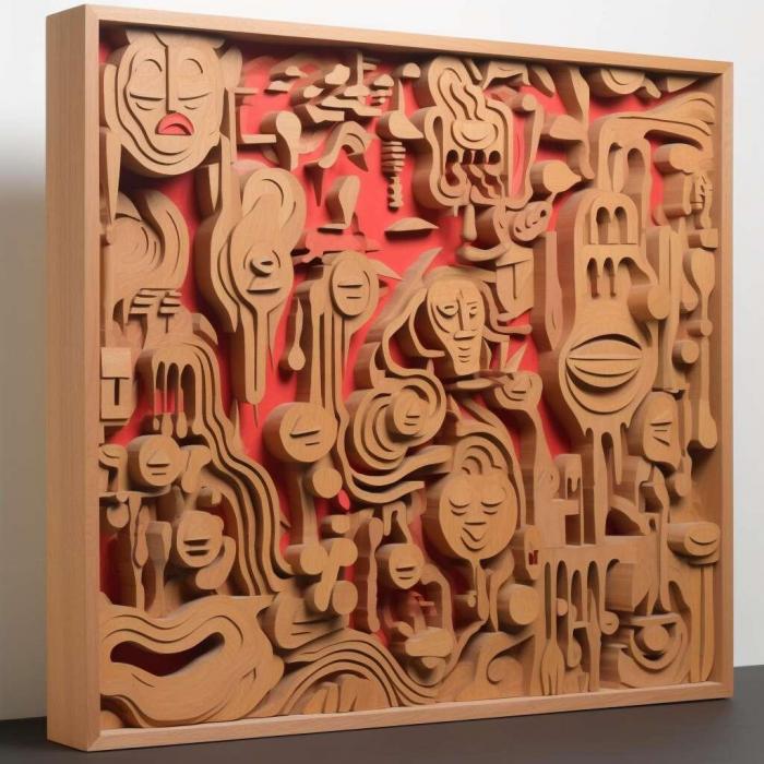 نموذج ثلاثي الأبعاد لآلة CNC 3D Art 